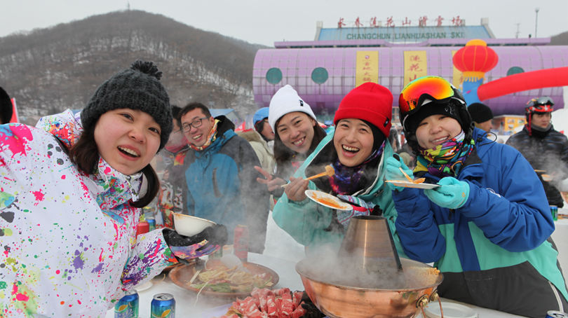 雪地火鍋