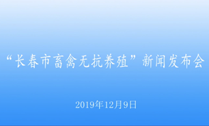 【2019.12.09】“长春市畜禽无抗养殖”新闻发布会